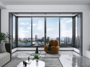 铝合金推拉门：省空间 · 高耐用的明智选择！